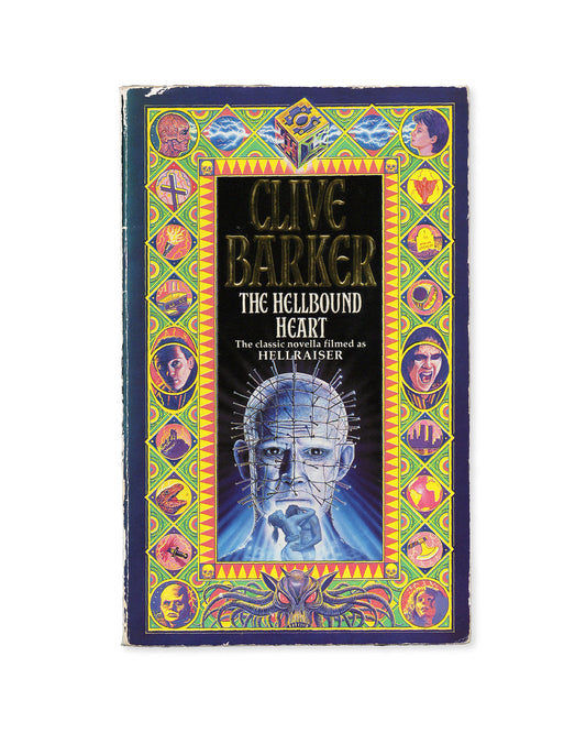 Scan of The Hellbound Heart by Clive Barker Front Book Cover 