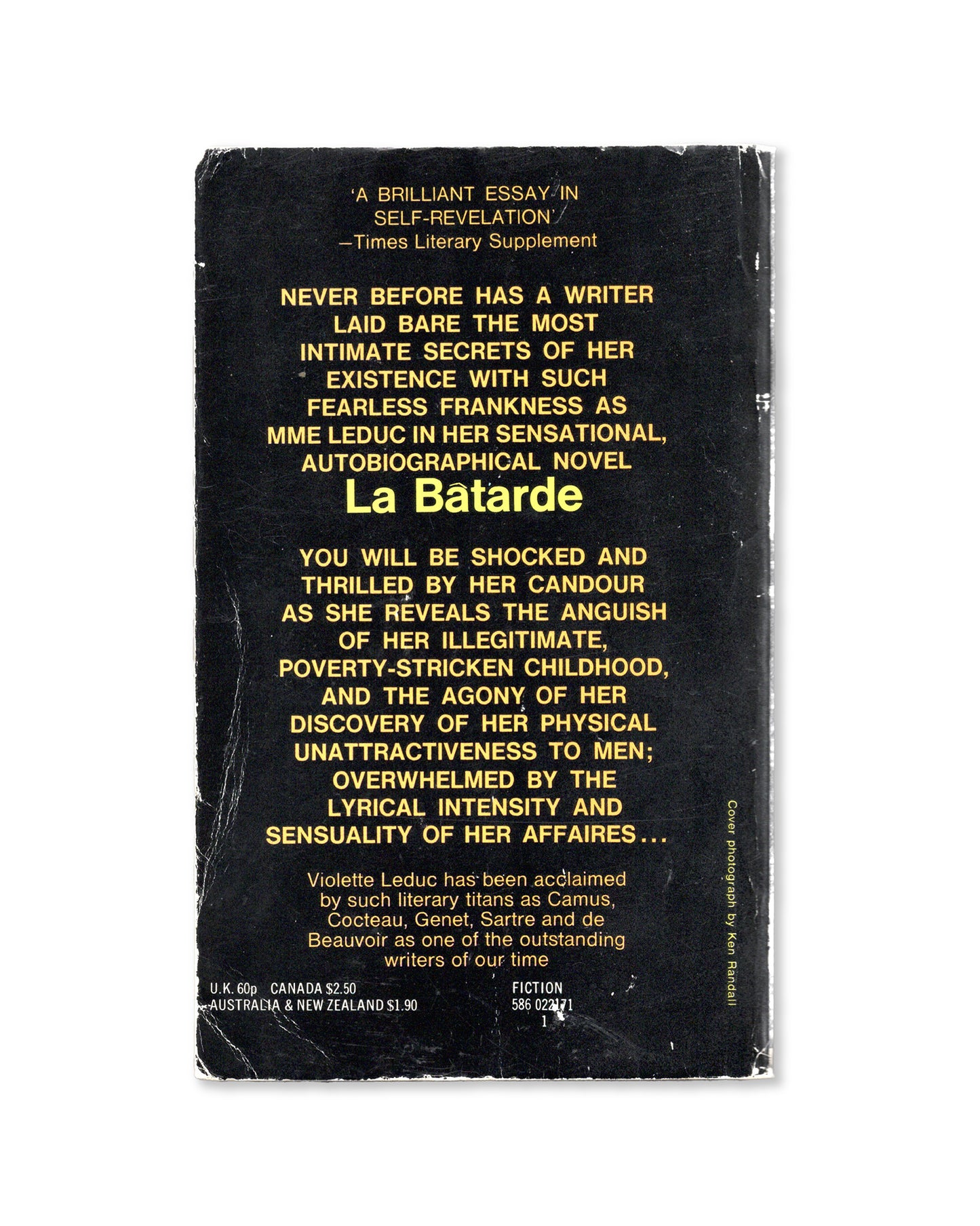 La Batarde by Violette Leduc