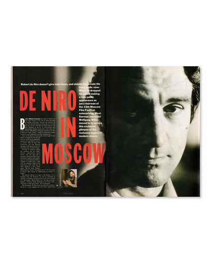 Robert De Niro - The Face Magazine