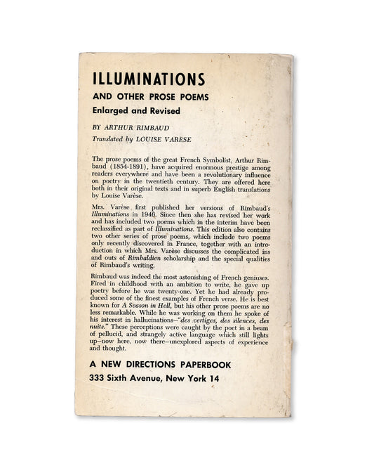 Illuminations by Arthur Rimbaud
