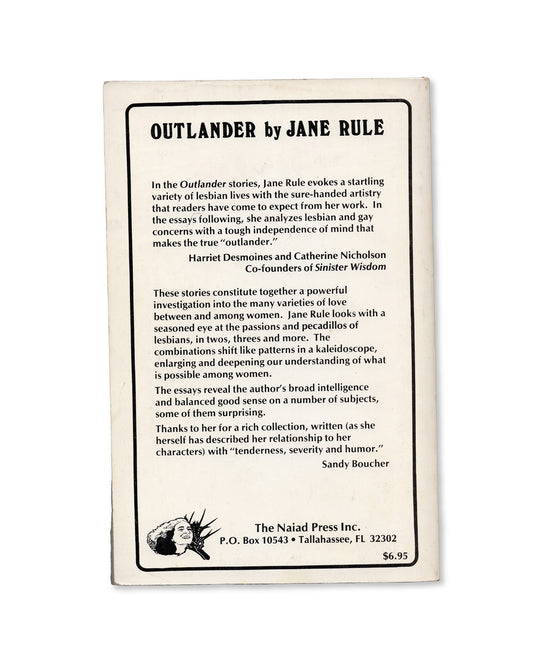 Outlander by Jane Rule