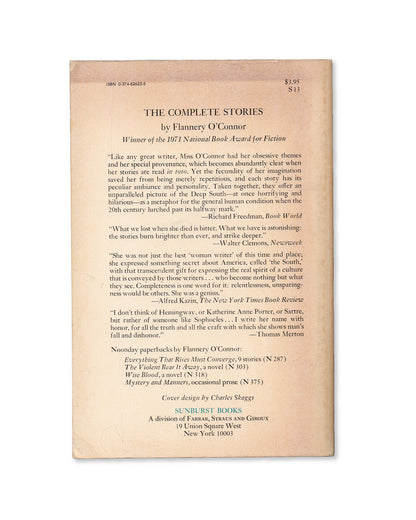 The Complete Stories of Flannery O'Connor