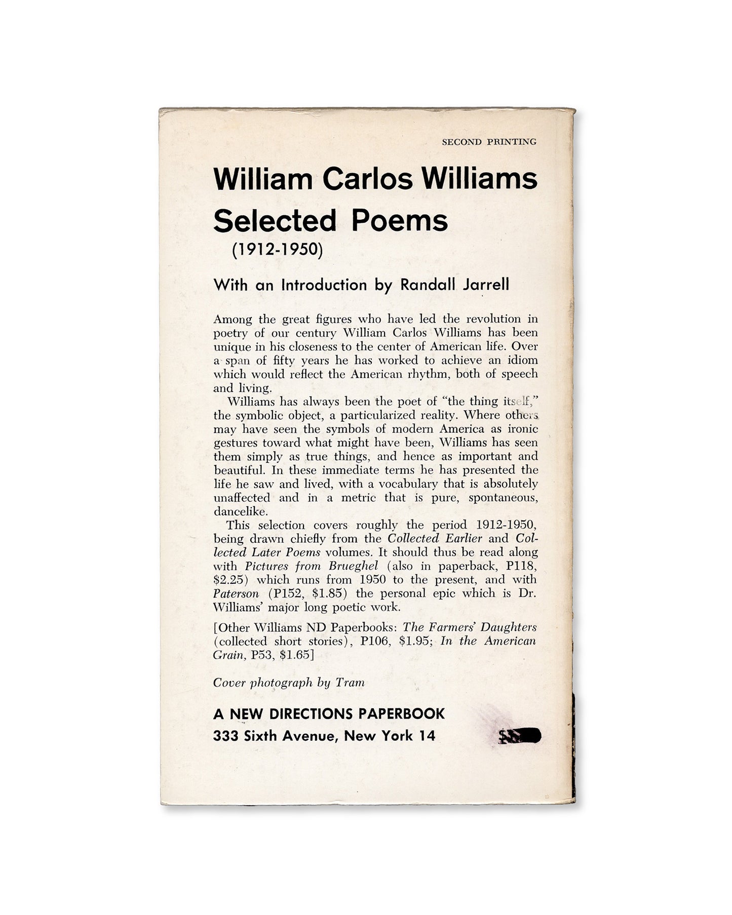Selected Poems by William Carlos Williams