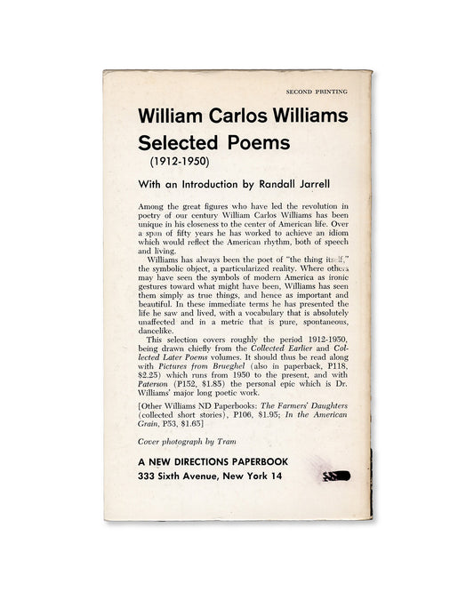 Selected Poems by William Carlos Williams