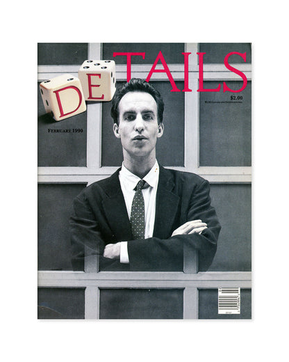 DETAILS Magazine Vol. 8 No. 7 - John Lurie, Cookie Mueller, Paul Mazursky (February 1990)