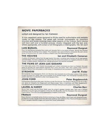 FRANJU by Raymond Durgnat (Studio Vista)