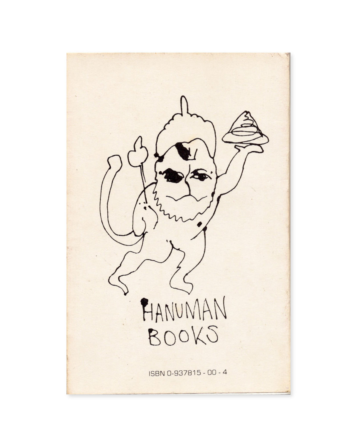 A Superficial Estimation by John Wieners (Hanuman Series I No.1)