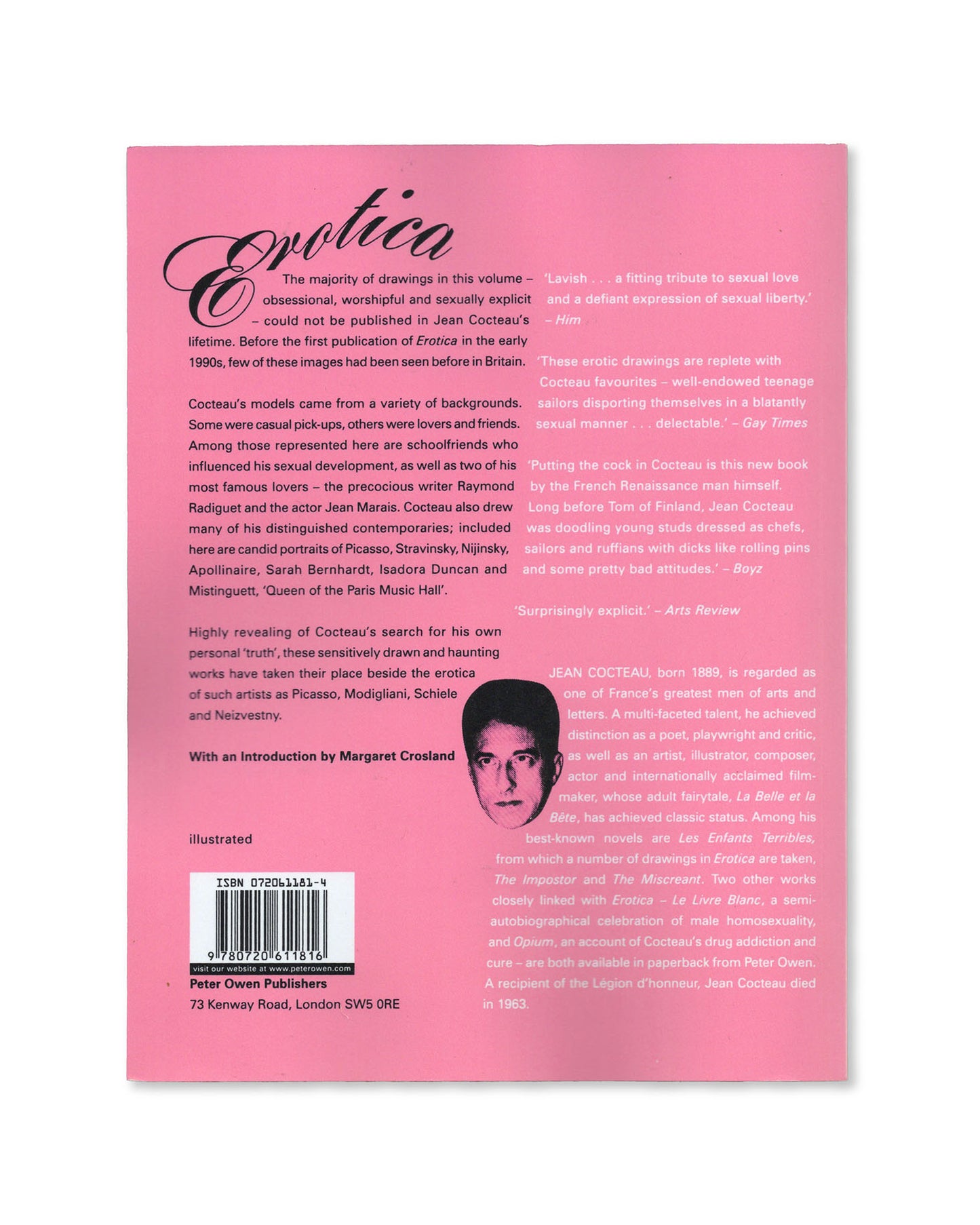 Erotica Drawings by Jean Cocteau