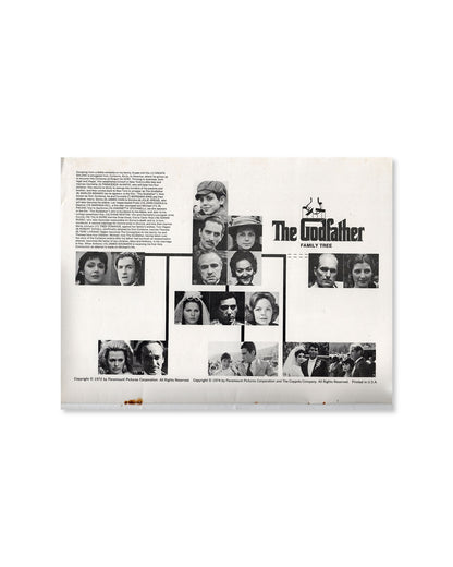 The Godfather Part II (1974) Movie Program