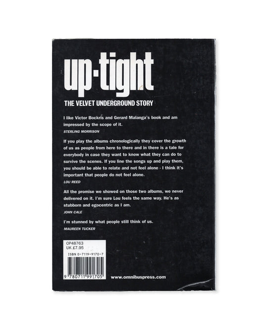 Uptight - The Velvet Underground Story by Victor Bockris and Gerard Malanga
