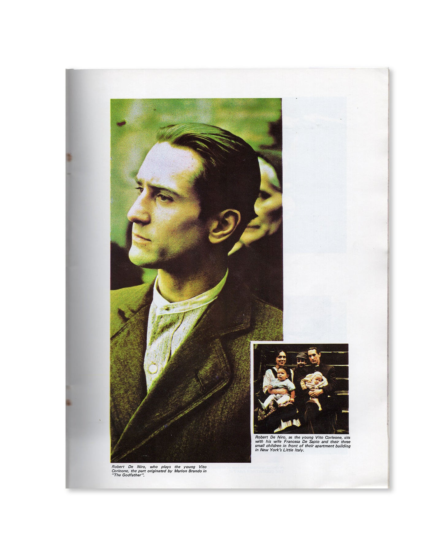 The Godfather Part II (1974) Movie Program