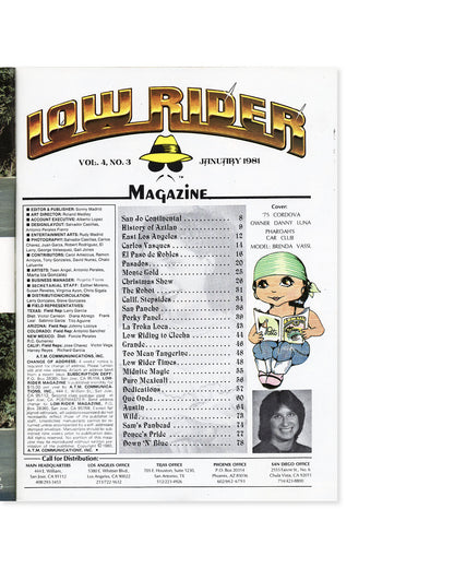 Low Rider Magazine Vol.4 No.3 (Jan 1981)