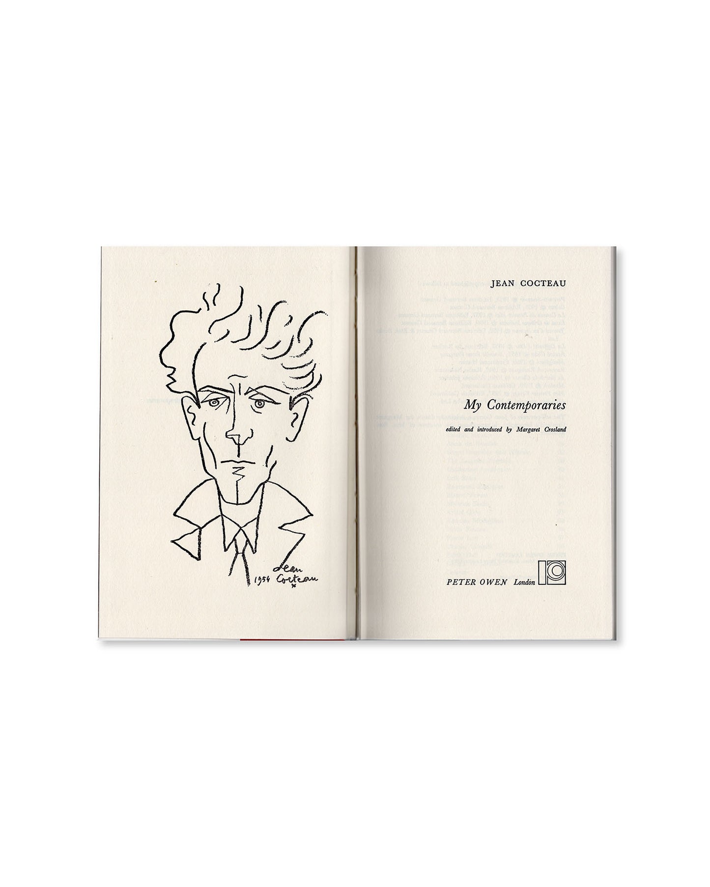 my contemporaries by Jean Cocteau