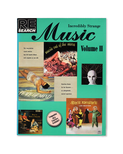 RE/Search #15 Incredibly Strange Music Volume 2