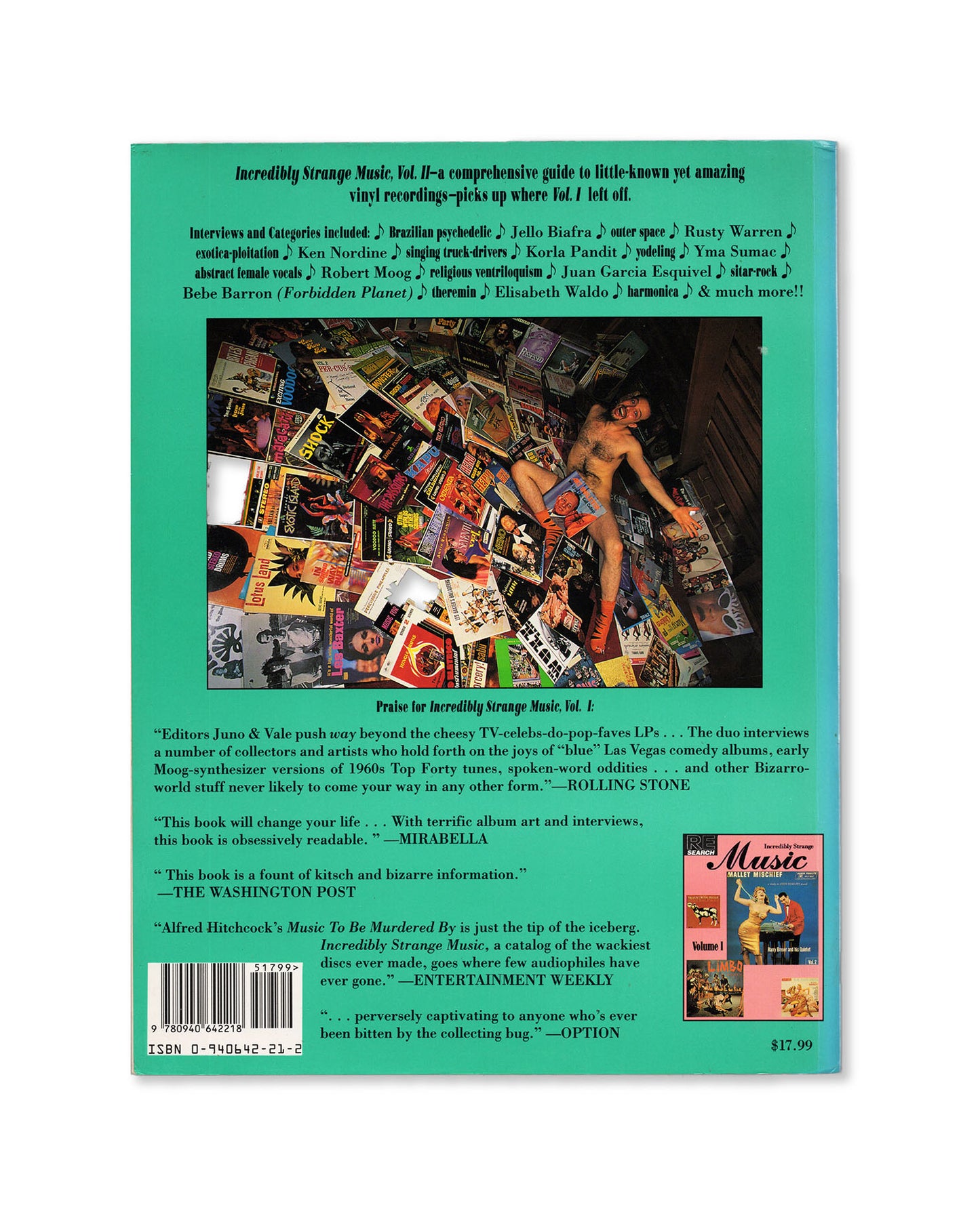 RE/Search #15 Incredibly Strange Music Volume 2