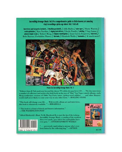 RE/Search #15 Incredibly Strange Music Volume 2