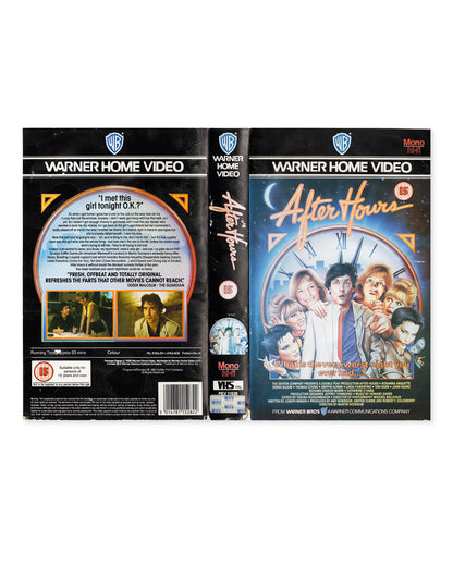 After Hours by Martin Scorsese VHS (1985)