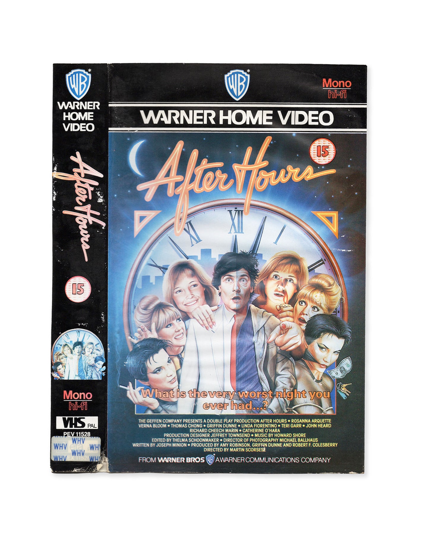 After Hours by Martin Scorsese VHS (1985)
