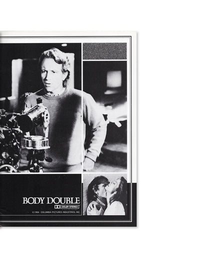 Body Double (1984) Japanese Movie Program