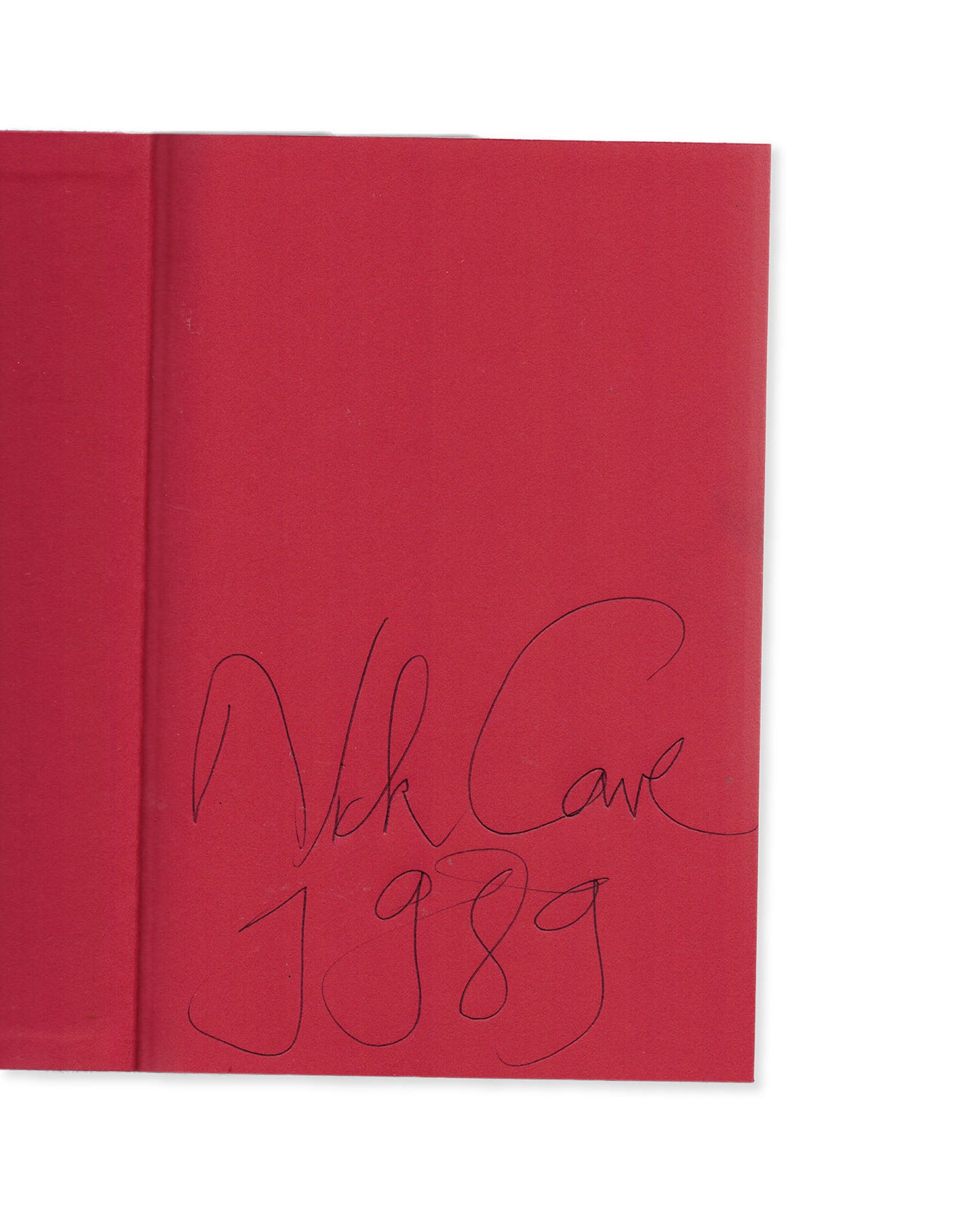 And the Ass Saw the Angel by Nick Cave (Signed First Edition) & Ephemera