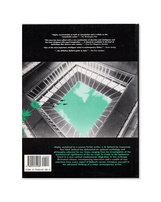 RE/Search #8/9 J.G. Ballard by V. Vale and Andrea Juno