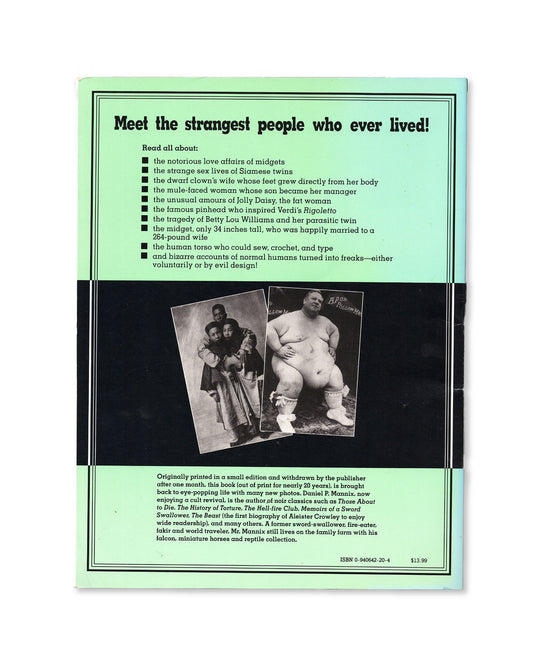 RE/Search Freaks: We Who Are Not As Others by Daniel P. Mannix