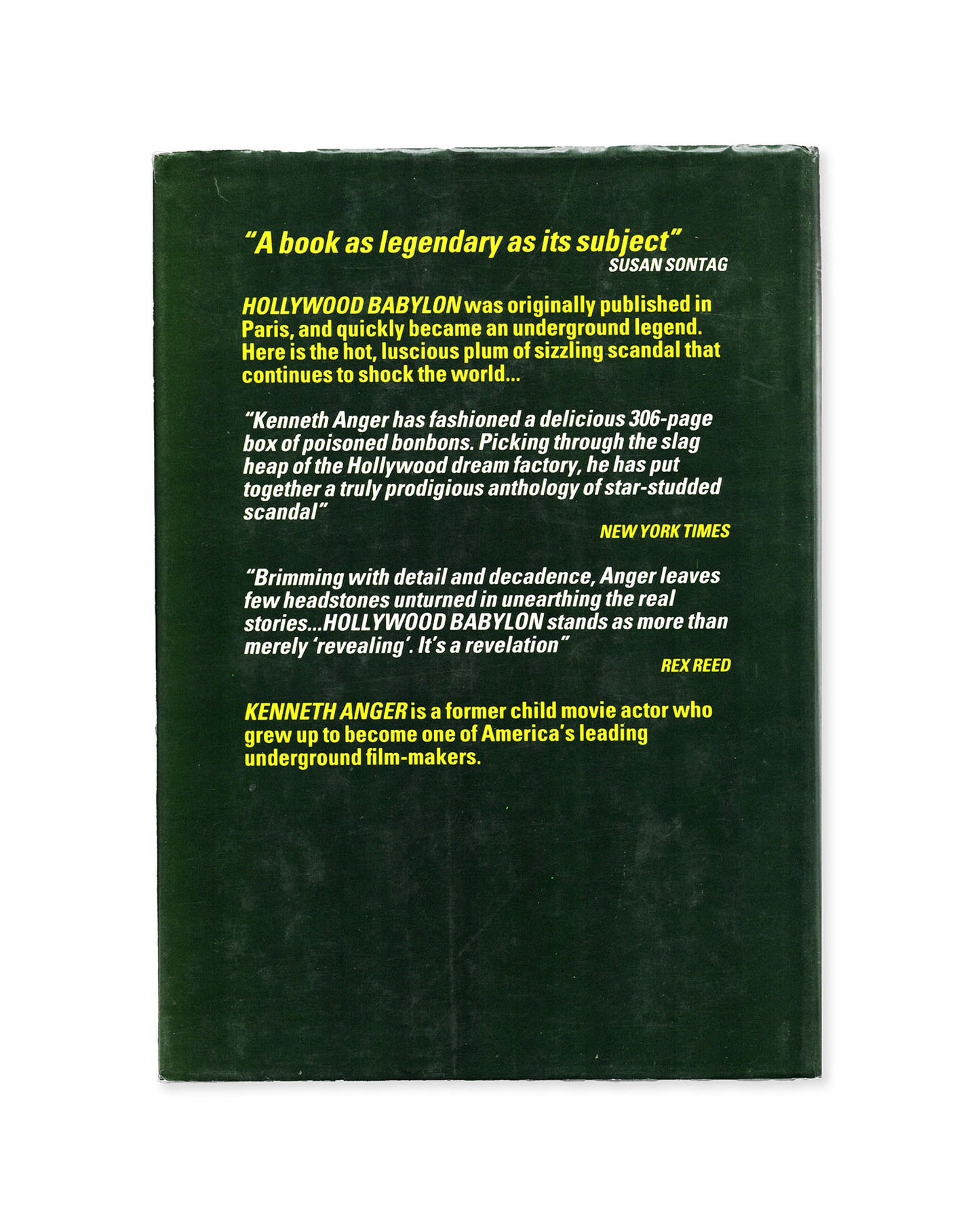 Hollywood Babylon by Kenneth Anger (Hardback)