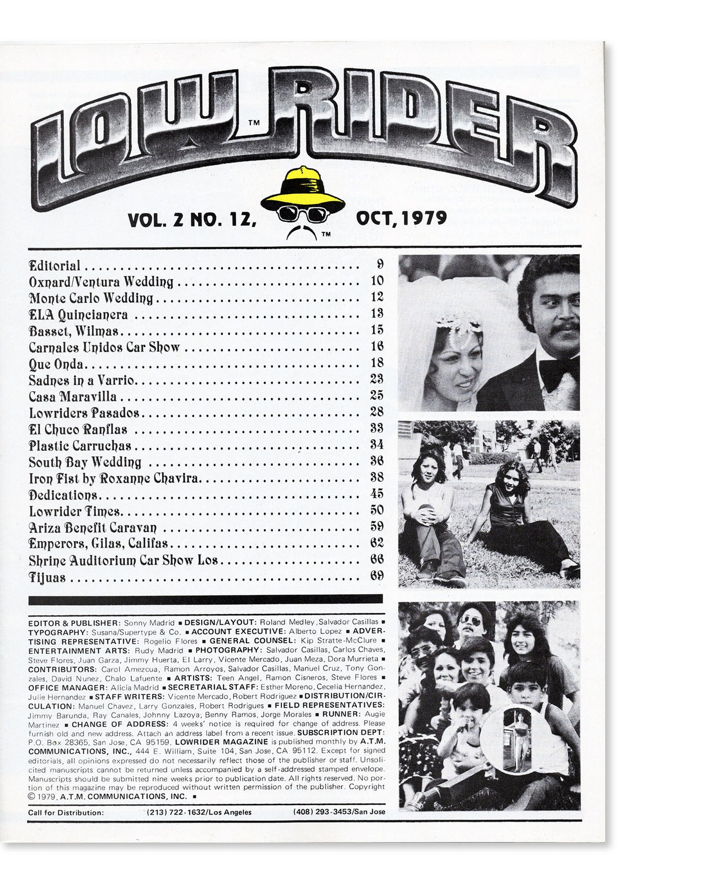 Low Rider Magazine Vol.2 No.12 (Oct 1979)