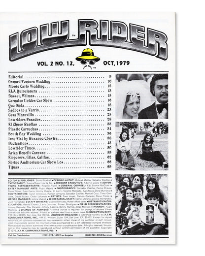 Low Rider Magazine Vol.2 No.12 (Oct 1979)