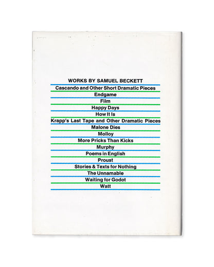 More Pricks Than Kicks by Samuel Beckett (Grove Press)
