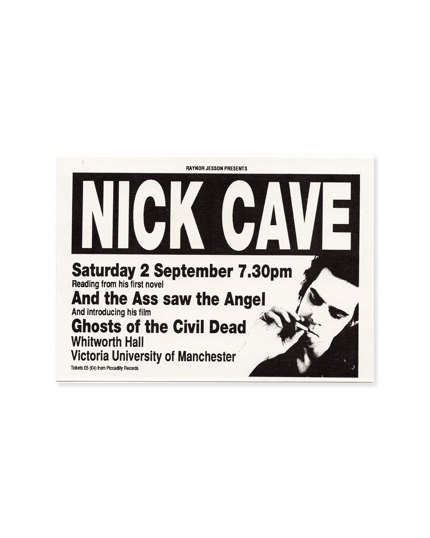 And the Ass Saw the Angel by Nick Cave (Signed First Edition) & Ephemera