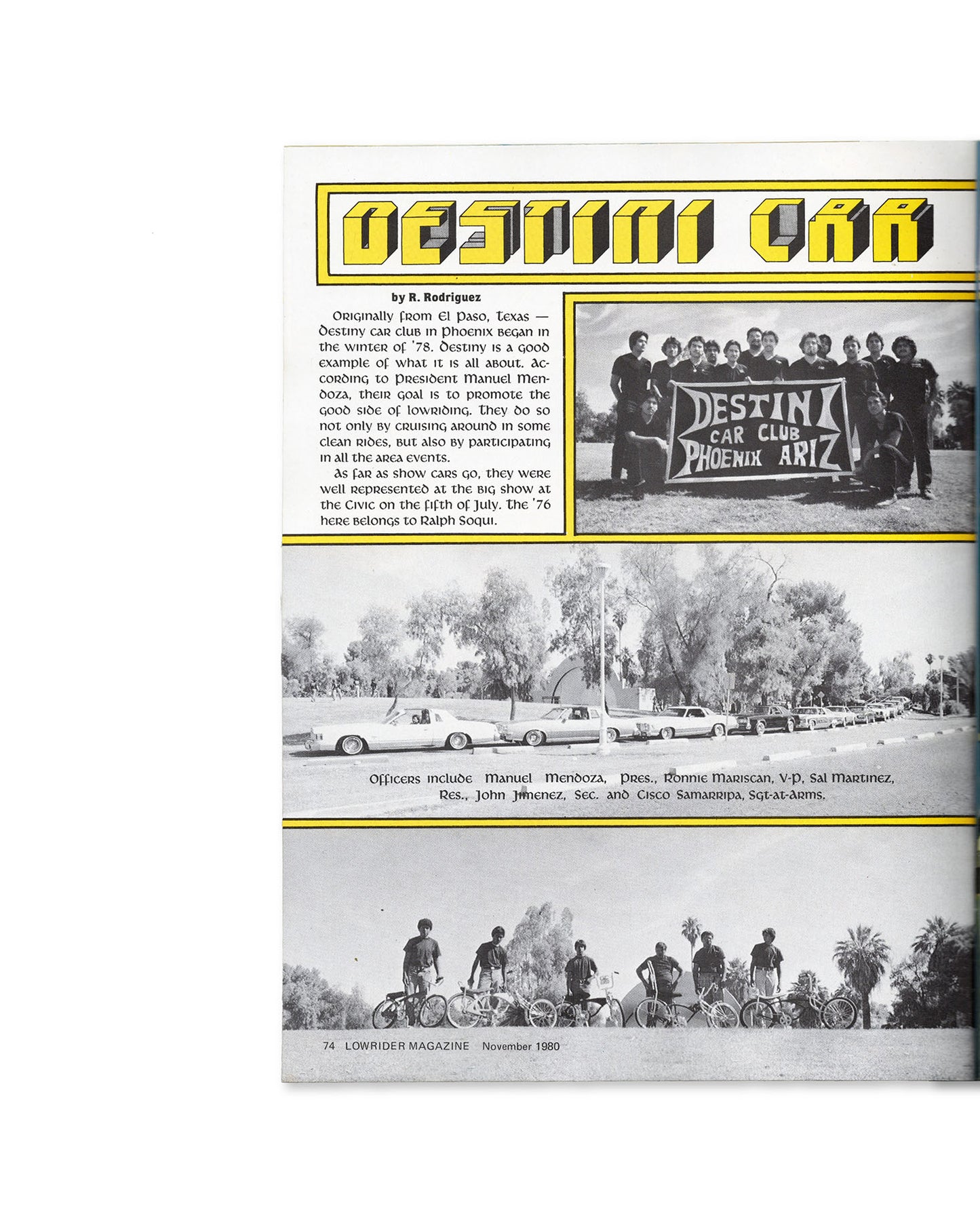 Low Rider Magazine Vol.4 No.1 (Nov 1980)