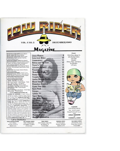 Low Rider Magazine Vol.4 No.2 (Dec 1980)