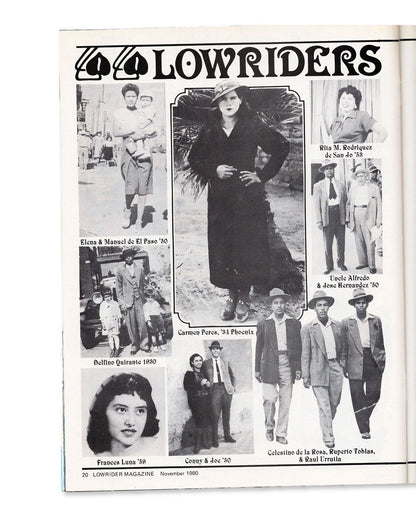 Low Rider Magazine Vol.4 No.1 (Nov 1980)