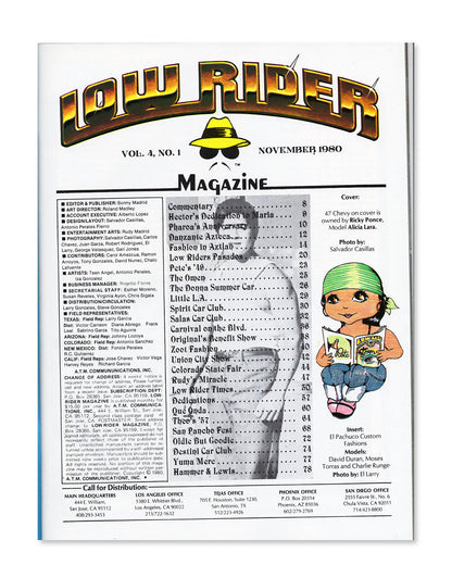 Low Rider Magazine Vol.4 No.1 (Nov 1980)