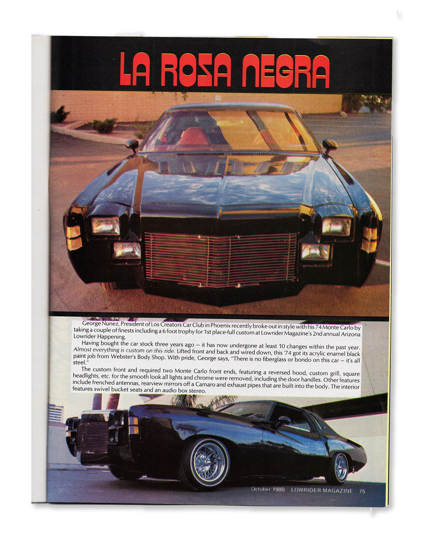Low Rider Magazine Vol.3 No.12 (Oct 1980)