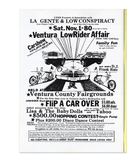 Low Rider Magazine Vol.3 No.12 (Oct 1980)