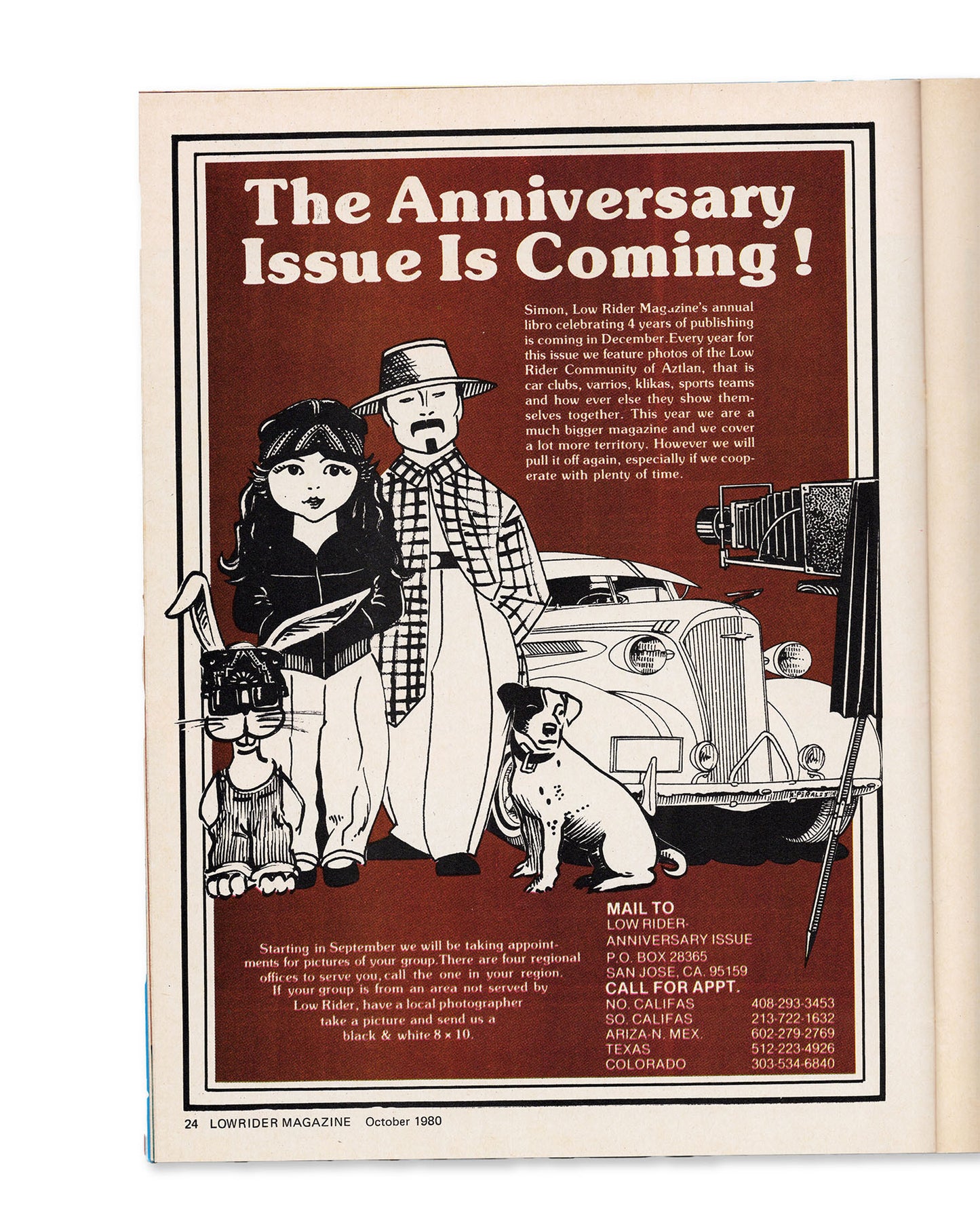 Low Rider Magazine Vol.3 No.12 (Oct 1980)