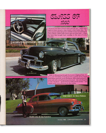 Low Rider Magazine Vol.3 No.12 (Oct 1980)