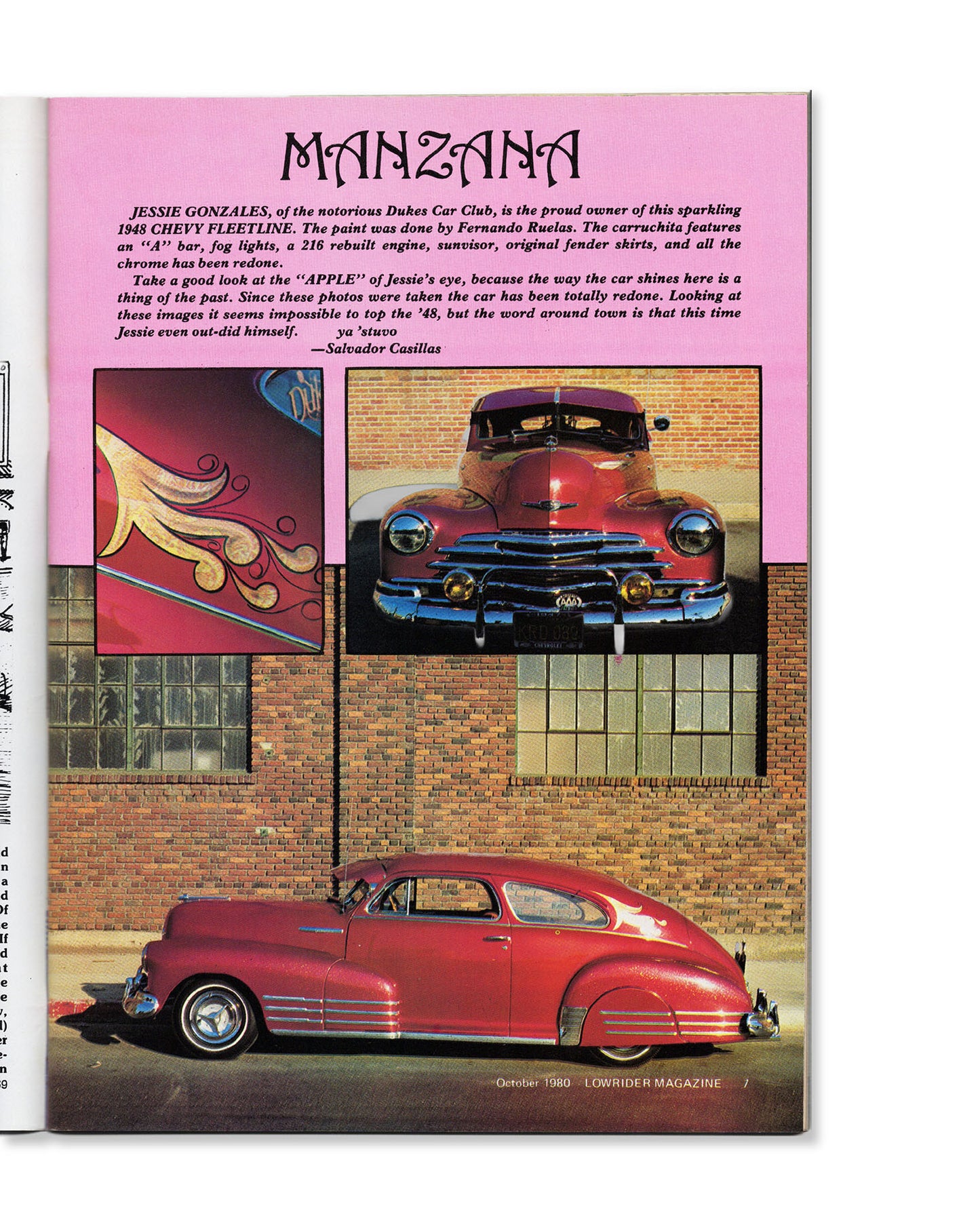 Low Rider Magazine Vol.3 No.12 (Oct 1980)