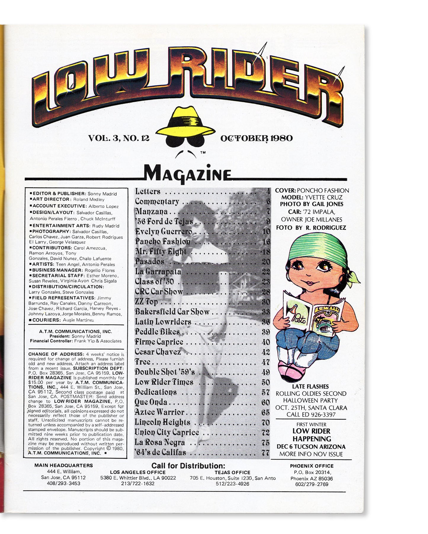 Low Rider Magazine Vol.3 No.12 (Oct 1980)