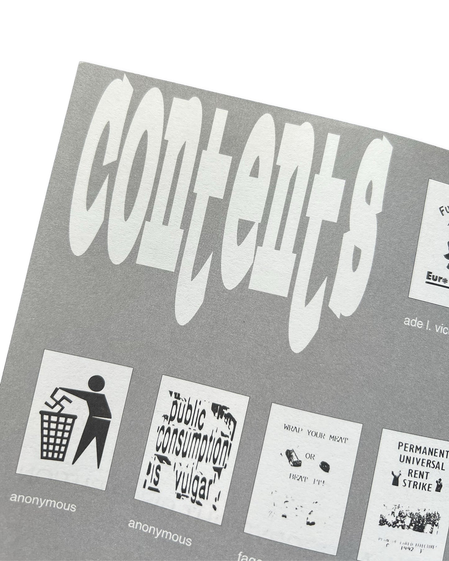 Flyposter Frenzy - Posters from the Anticopyright Network by Matthew Fuller