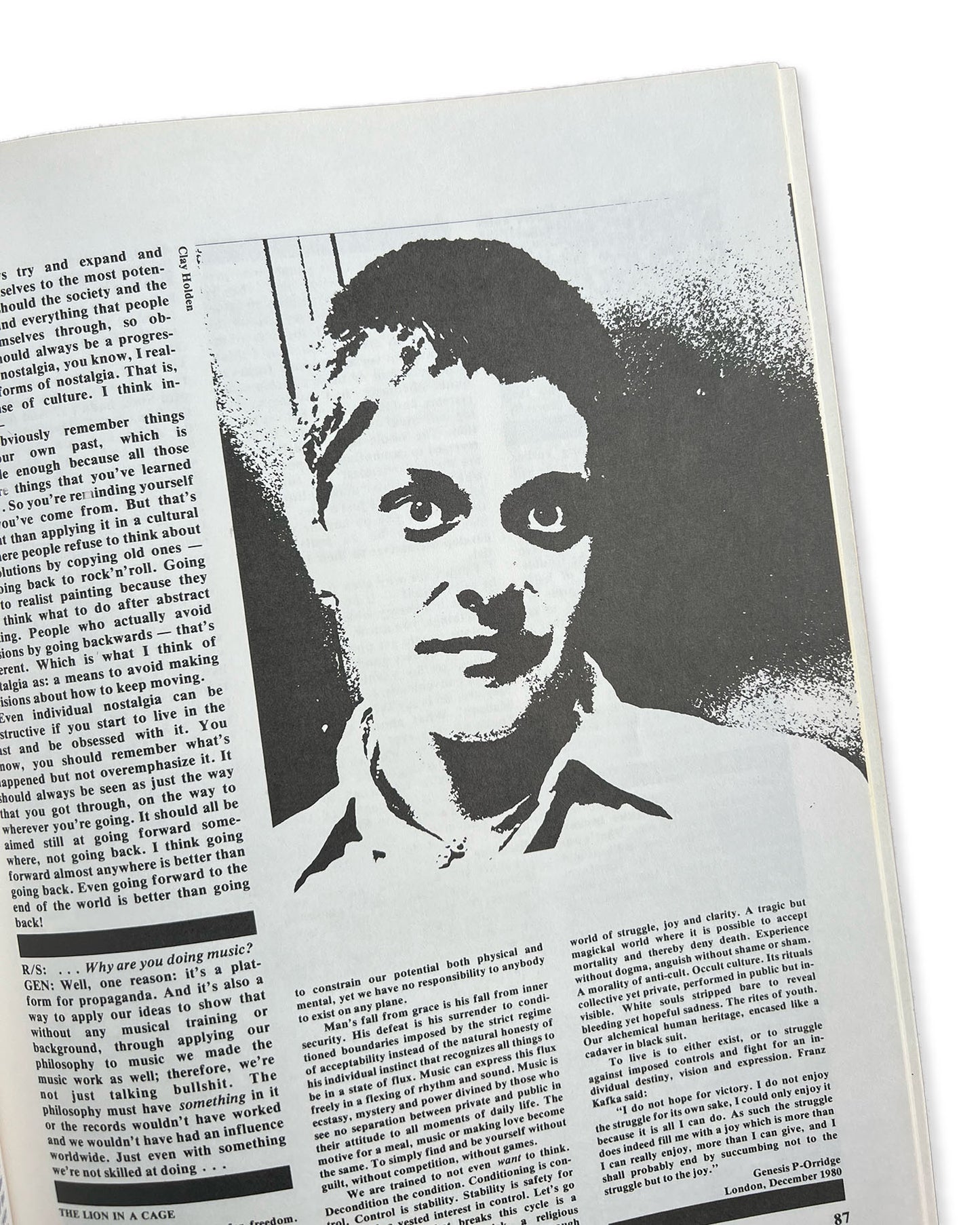 RE/Search #4/5 William S. Burroughs, Throbbing Gristle, Brion Gysin by V. Vale and Andrea Juno