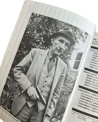 RE/Search #4/5 William S. Burroughs, Throbbing Gristle, Brion Gysin by V. Vale and Andrea Juno