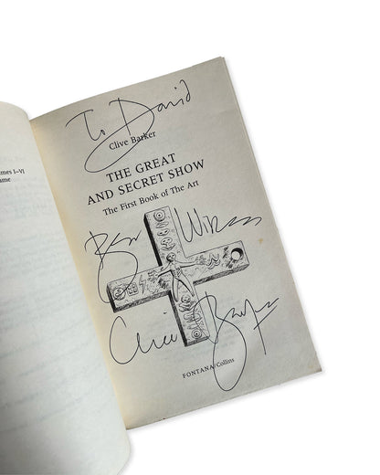 The Great and Secret Show by Clive Barker (Signed)